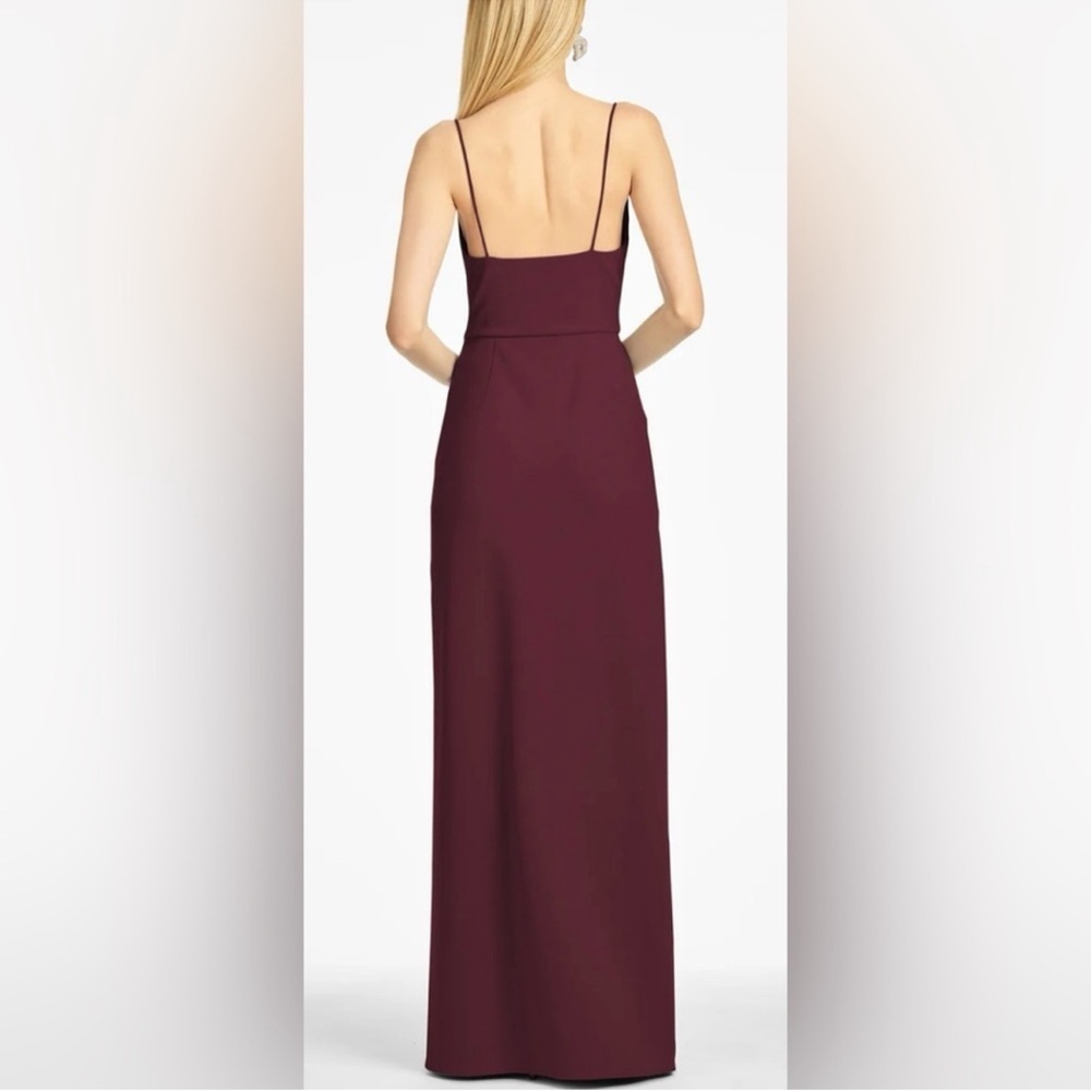 NWT Sachin and Babi Paulina Gown Deep Wine - Size 6 - Picture 3 of 5